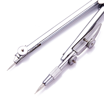 Deli 8601 metalni kompas za ured, učenje, crtanje i inženjering – set od jednog komada