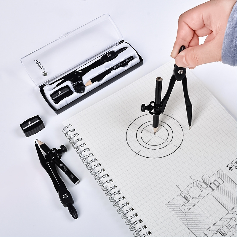 Metallist kompasside komplekt, 3-osaline, Little Fish