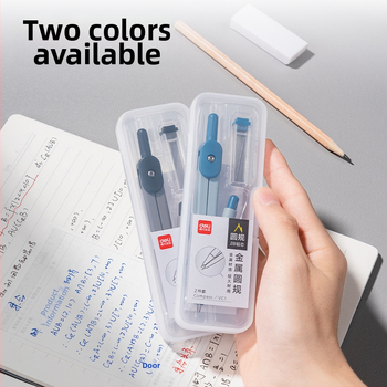 Deli VC1 plastikinis standartinis automatinis pieštukas su piešimo cirkuliu, 700 vnt