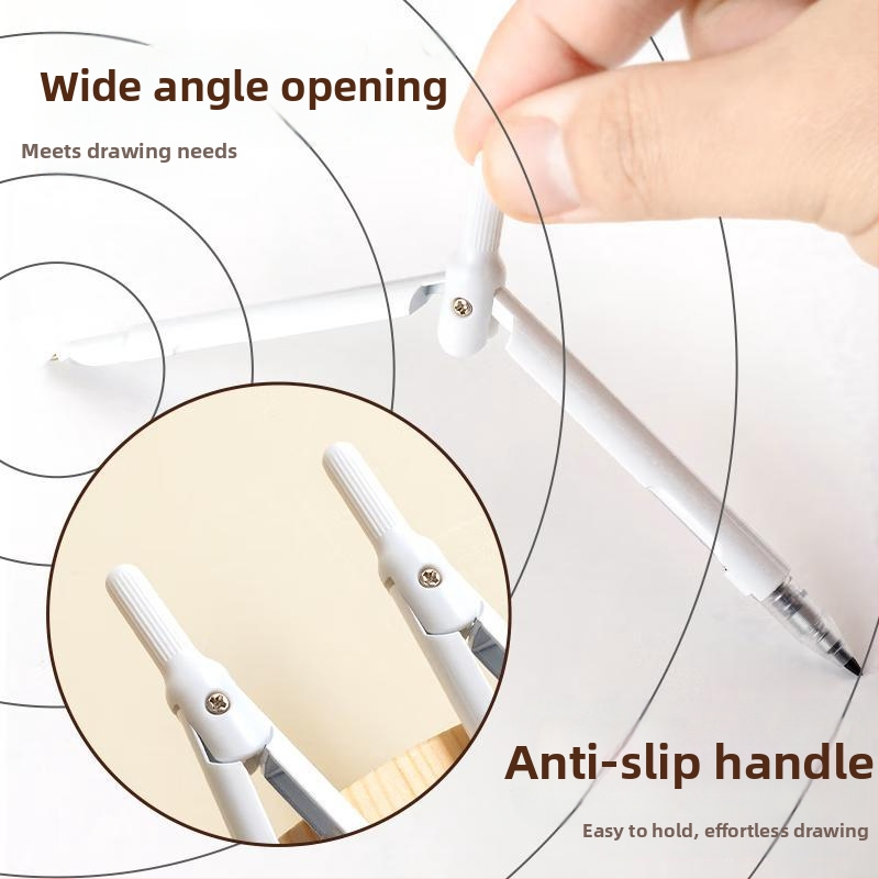 Morning Light automatinis grafito tiekimo kompasas iš plastiko, su gaubtu, modelis ACS908C0