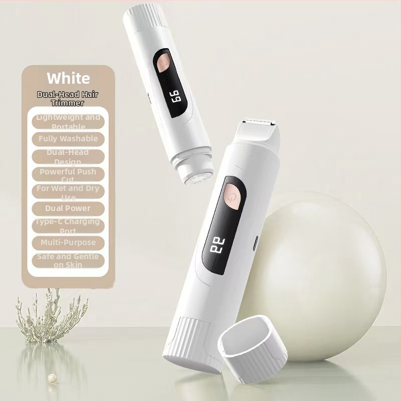 TMQ-623 Elektrinis skutimosi peiliukas ir plaukų šalinimo priemonė su deimantinę ašmenį, USB įkrovimas, drėgnas ir sausas naudojimas, visam kūnui