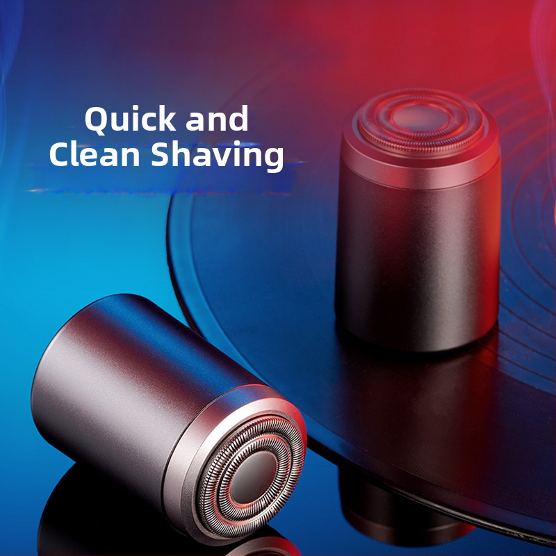 KS-Mini8 elektriline habemenuga, pöörlev pea, veekindel, 2-tunnine akukestvus, kompaktne reisivarustus