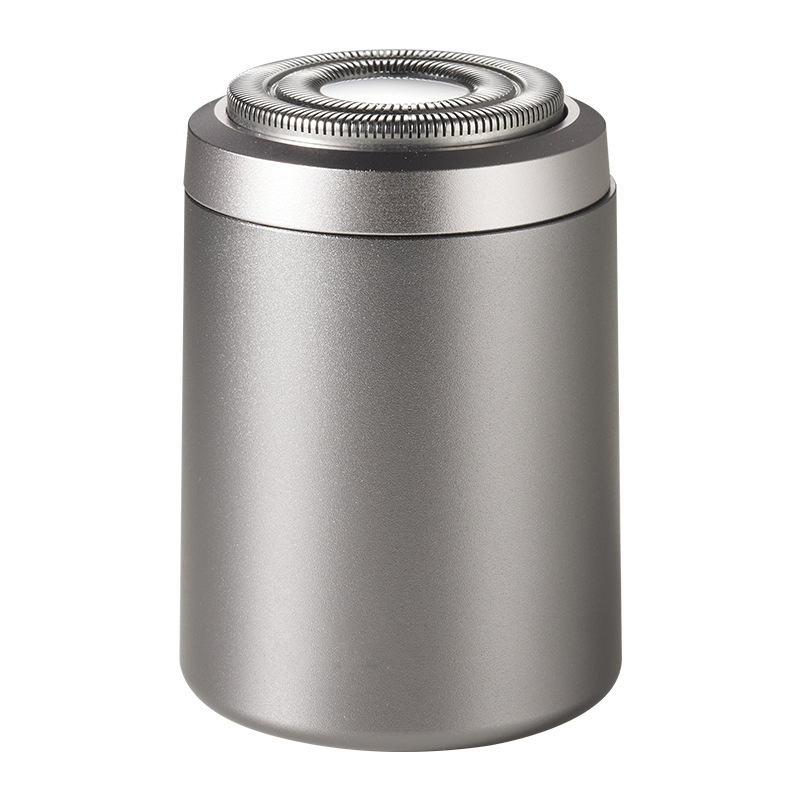 KS-Mini8 elektrinis skustuvas, pasukama galvutė, atsparus vandeniui, 2 valandų baterijos veikimas, kompaktiškas kelioninis skustuvas