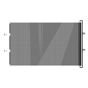 Jun Chang PVC Proširiva ograda za kućne ljubimce L3939 — barijera protiv bijega mačke, ulazna i izlazna vrata, mačja vrata