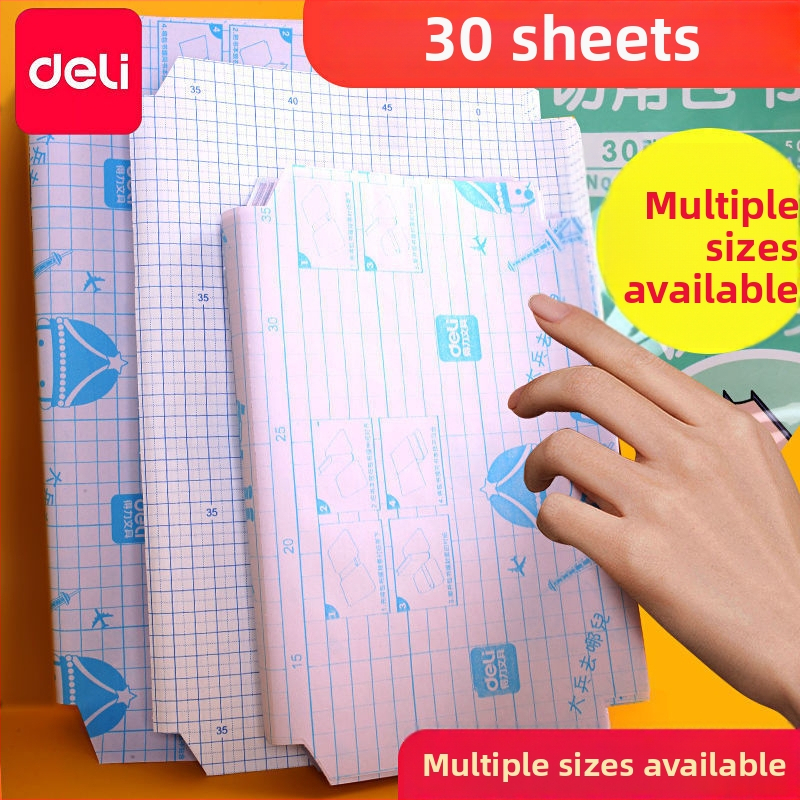 Pašlīmējošs matēts caurspīdīgs grāmatas vāciņš; zīmols: Deli; materiāls: plastmasa; imports: nē; IP atļauja: nav