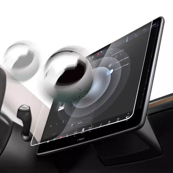 Film de ecran pentru Tesla Model 3/Y, pentru navigație — folie temperată, rezistentă la zgârieturi, antiamprente