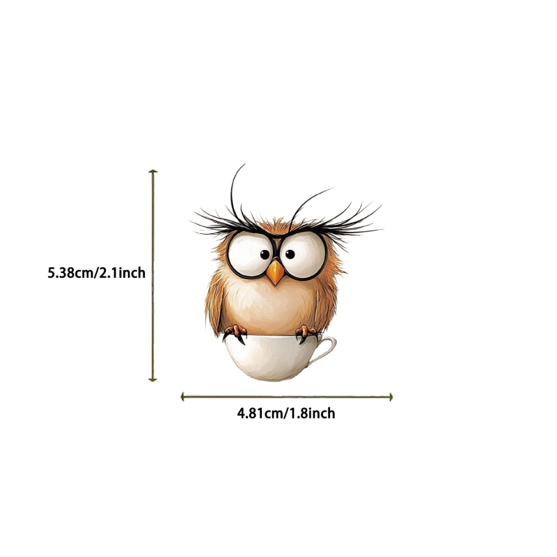 Painted Crow 50 gabalu dzīvnieku grafiti uzlīmes komplekts – pašlīmējošas, ūdensizturīgas drukas, retro stils