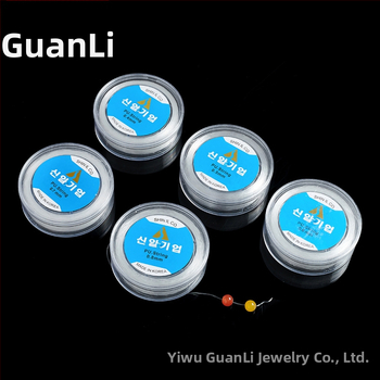 DIY rotaslietu piederumi • Virkne (Tips: DIY rotaslietu piederumi; Materiāls: Virkne; Apstrāde: Roku darbs; Kods: Crystal Thread; Raksts: Thread)