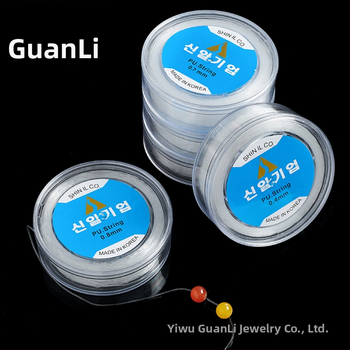 DIY rotaslietu piederumi • Virkne (Tips: DIY rotaslietu piederumi; Materiāls: Virkne; Apstrāde: Roku darbs; Kods: Crystal Thread; Raksts: Thread)