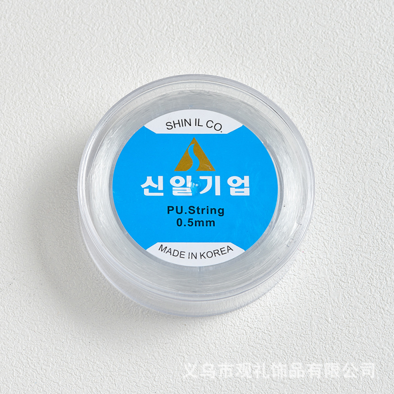 DIY rotaslietu piederumi • Virkne (Tips: DIY rotaslietu piederumi; Materiāls: Virkne; Apstrāde: Roku darbs; Kods: Crystal Thread; Raksts: Thread)