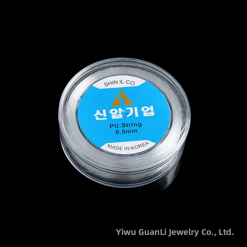 DIY rotaslietu piederumi • Virkne (Tips: DIY rotaslietu piederumi; Materiāls: Virkne; Apstrāde: Roku darbs; Kods: Crystal Thread; Raksts: Thread)