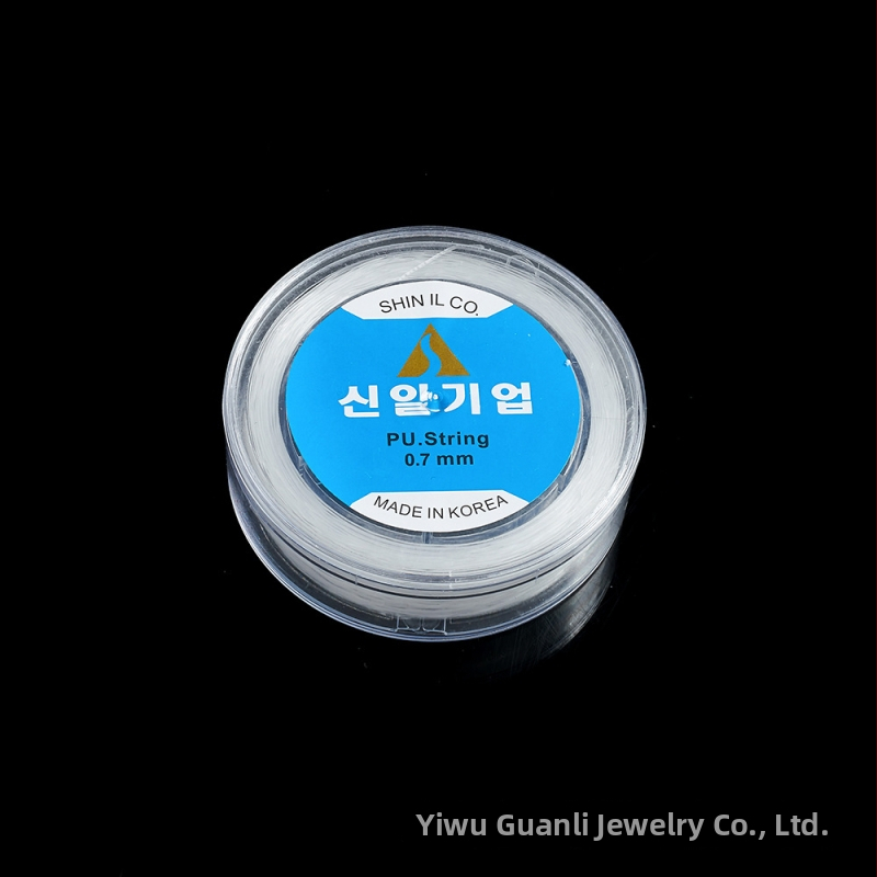 DIY rotaslietu piederumi • Virkne (Tips: DIY rotaslietu piederumi; Materiāls: Virkne; Apstrāde: Roku darbs; Kods: Crystal Thread; Raksts: Thread)