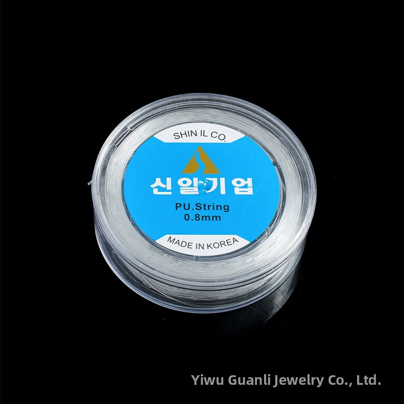 DIY rotaslietu piederumi • Virkne (Tips: DIY rotaslietu piederumi; Materiāls: Virkne; Apstrāde: Roku darbs; Kods: Crystal Thread; Raksts: Thread)