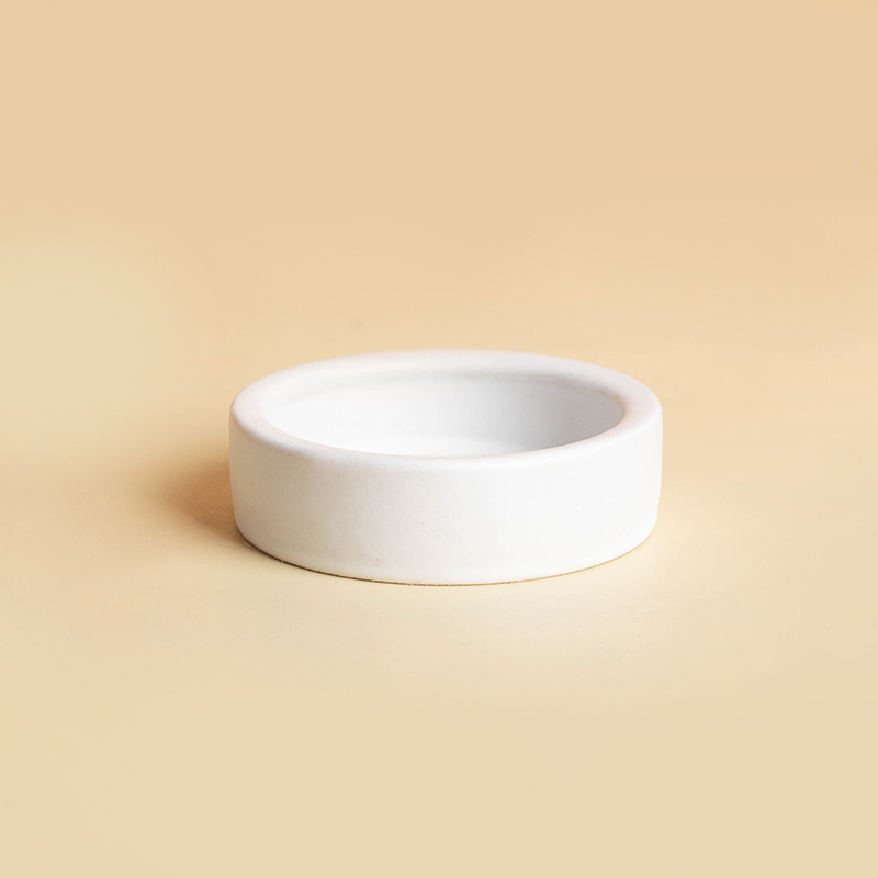 Keraminė driežams maisto indas su dizainu prieš pabėgimą, apvali aukšto krašto lėkštė, kilmė Čaozhou Guangdong