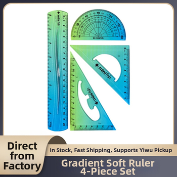 Jiyu centimetru lineālu komplekts, modeļi WM9104/WM9105/WM9106, plastmasa, kategorija: centimetru lineāls, forma: komplekts lineālu