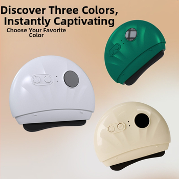 Mincerity Gs-05 Biānstone skrāpēšanas lenta – uzlādējams elektriskais sejas masāžas līdzeklis ar mehānisku vadību, temperatūras regulēšana, ABS korpuss, 500 mAh akumulators