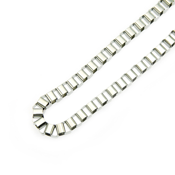 Lanț dublu din metal pentru talie pentru bărbați – accesoriu Hip-Hop pentru dans stradal, lungime sub 60 cm