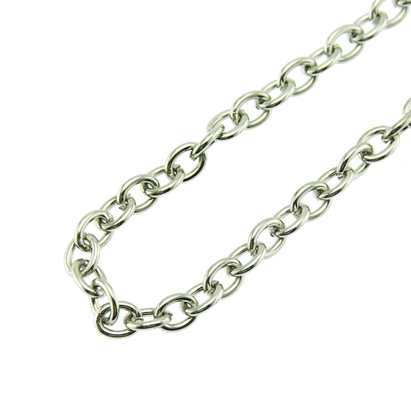 Lanț dublu din metal pentru talie pentru bărbați – accesoriu Hip-Hop pentru dans stradal, lungime sub 60 cm