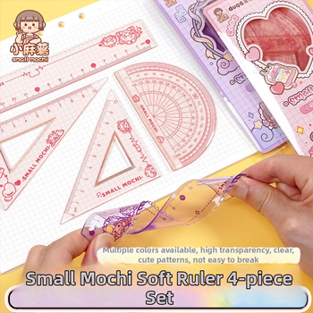 Izglītības mīkstā lineāla – modelis Small sweet potato soft ruler; materiāls: mīksta lineāla; specifikācijas: 4 komplekti; kategorija: centimetru lineālas