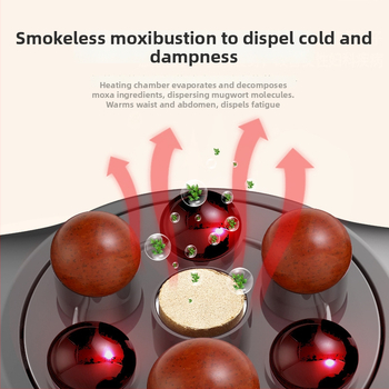 Kõhu massaažija vibratsiooni ja kuuma kompressiooniga, akutoitega, nupp-juhtimisega, mudel HP-688