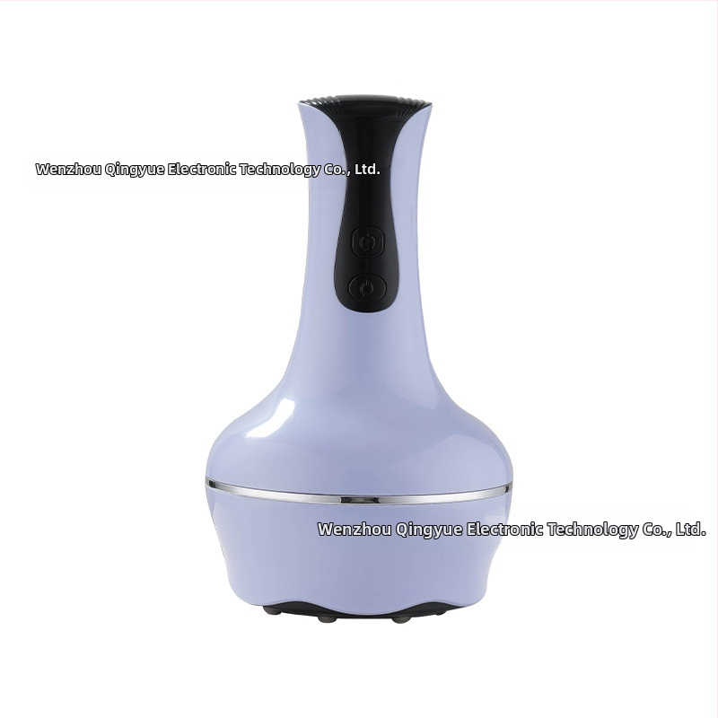 Visi vienā skrāpēšanas un cupping iekārta ar meridiānu otu, USB barošana, Bb-005 modelis, ABS korpuss, 1200 mAh akumulators, nepārtraukti regulējama ātrums