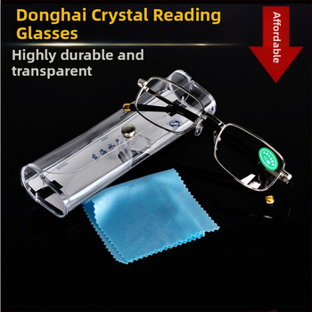 Kaidi lasīšanas brilles, stikla lēcas, pilns rāmis, metāla rāmis, kvadrāta rāmis, oriģinālais dizains