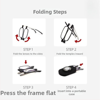 Skaitymo akiniai su PC lęšiais ir pilnu rėmu, asferinis dizainas, apsauga nuo mėlynos šviesos ir UV