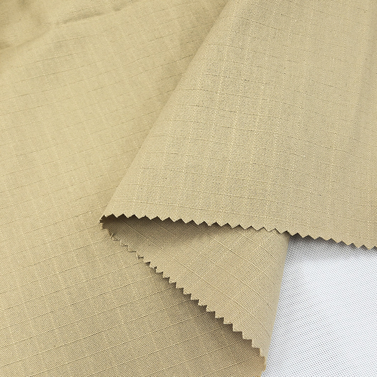 Tkanina za radnu odjeću za hlače — 320 g, 100% pamuk, uzorak Pearl Sail s kvadratnim karom od devet točaka, otporna na kidanje, pijesko oprana pamuk, ekološki boj