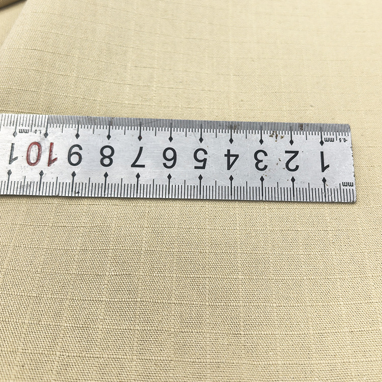 Tkanina za radnu odjeću za hlače — 320 g, 100% pamuk, uzorak Pearl Sail s kvadratnim karom od devet točaka, otporna na kidanje, pijesko oprana pamuk, ekološki boj