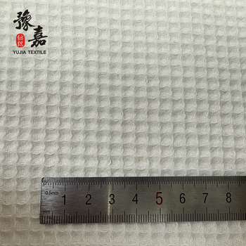 100% pamuk waffle tkanina, 165 g/m², karirani uzorak ananasa