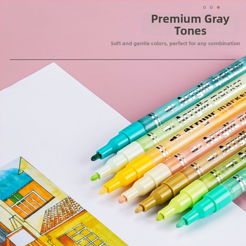 RM-1558 sada markerov, plastové puzdro, balené v PET krabici, tlačené logo, licencovateľná súkromná značka