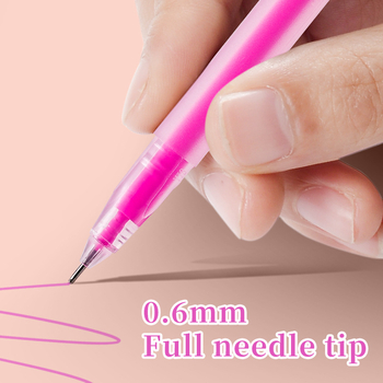 Pastel gelpildspalva ar lielu ietilpību, augsta spīduma izskats, plastmasas korpuss, neizdzēšama