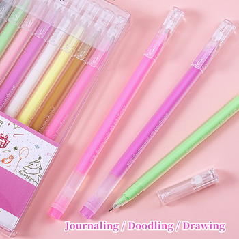 Pastel gelpildspalva ar lielu ietilpību, augsta spīduma izskats, plastmasas korpuss, neizdzēšama