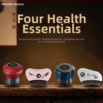 Elektrisks vakuuma apstrādes ierīce ar apkures skrāpēšanas masāžu HS-011, ABS materiāls, uzlādes barošanas režīms, pogu kontrole, temperatūras diapazons 35-50°C