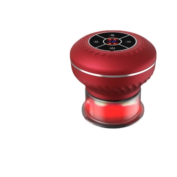 Elektrisks vakuuma apstrādes ierīce ar apkures skrāpēšanas masāžu HS-011, ABS materiāls, uzlādes barošanas režīms, pogu kontrole, temperatūras diapazons 35-50°C