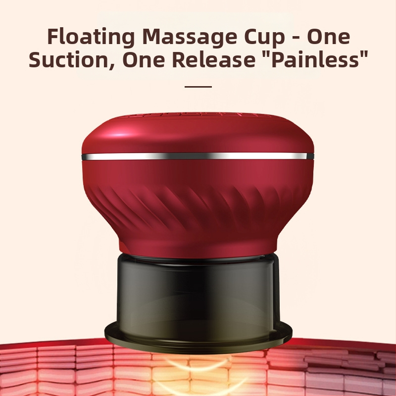 Elektrisks vakuuma apstrādes ierīce ar apkures skrāpēšanas masāžu HS-011, ABS materiāls, uzlādes barošanas režīms, pogu kontrole, temperatūras diapazons 35-50°C