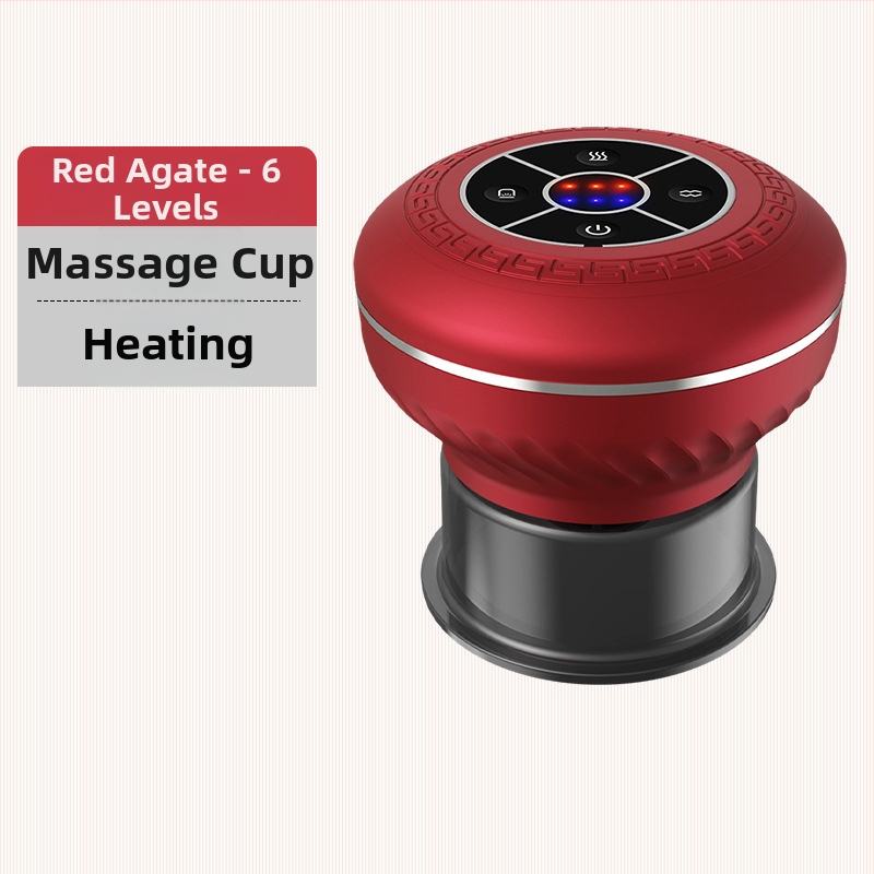 Elektrisks vakuuma apstrādes ierīce ar apkures skrāpēšanas masāžu HS-011, ABS materiāls, uzlādes barošanas režīms, pogu kontrole, temperatūras diapazons 35-50°C