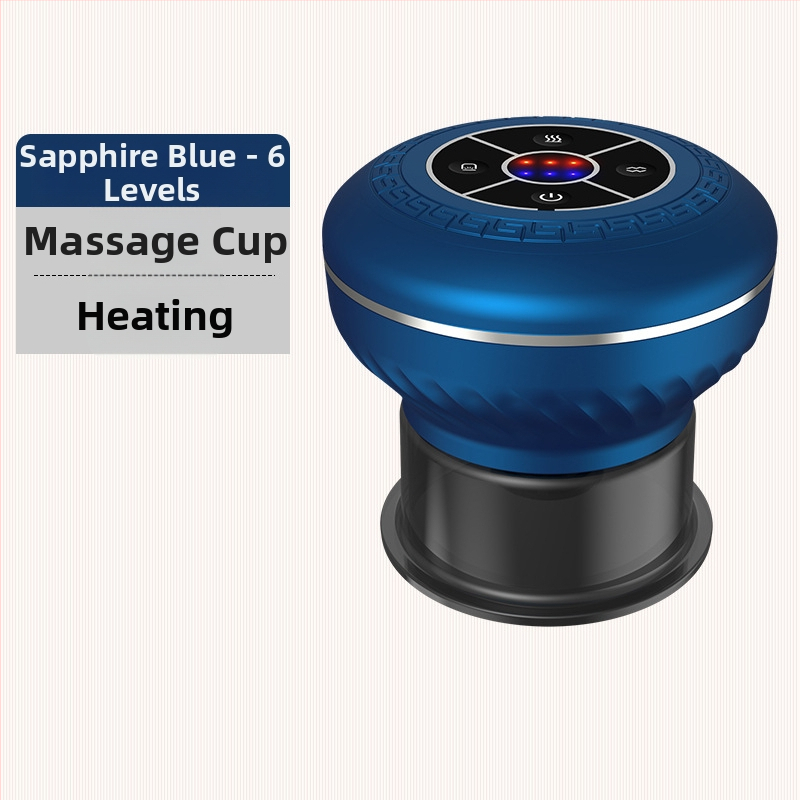 Elektrisks vakuuma apstrādes ierīce ar apkures skrāpēšanas masāžu HS-011, ABS materiāls, uzlādes barošanas režīms, pogu kontrole, temperatūras diapazons 35-50°C