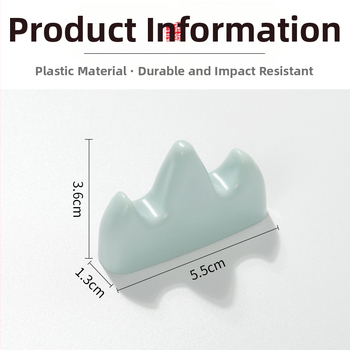 Plastikinis rašiklio laikiklis pradedantiesiems, kalnų formos dizainas (Modelis: Tgj 00bg 010050; Prekės ženklas: Tt/practice every day; Medžiaga: plastikas)