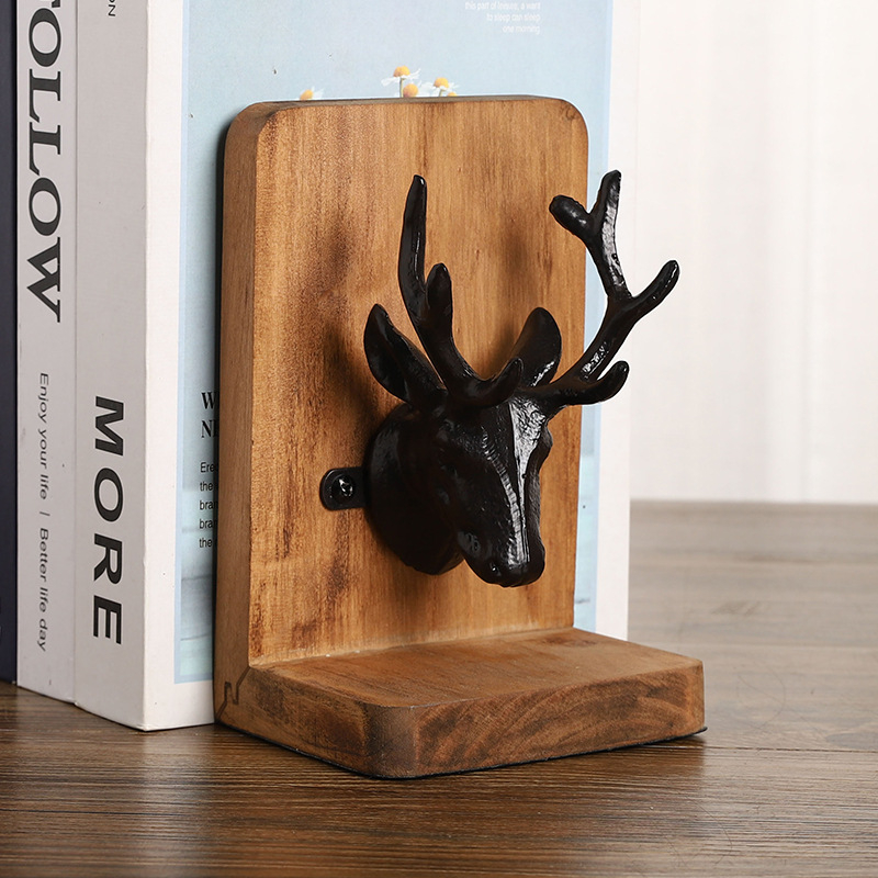 Elegance drveni držač za knjige za stolno korištenje, vertikalni, pokretni — 2880e