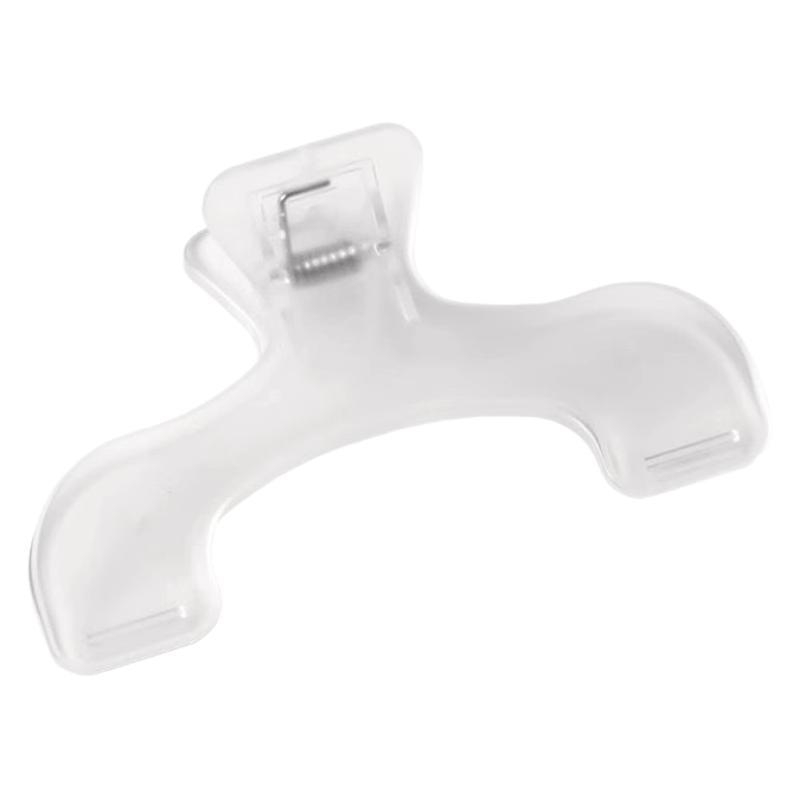 Akrilo klipsas užrašams ir knygoms, plastmasinė konstrukcija, studentams