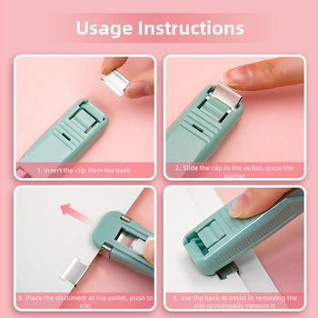 Push Clip failų dėklas – biuro reikmenys dokumentams, įprasta medžiaga