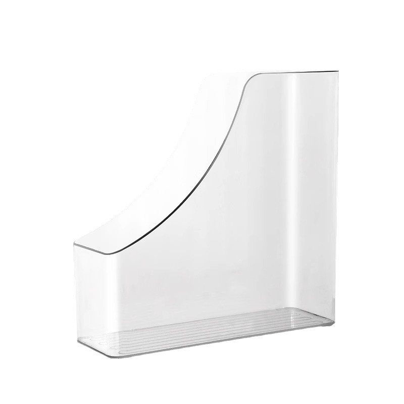 Proziran stolni regal za knjige; plastični materijal; pakiranje: 1 komad; nije uvezen