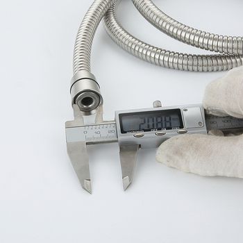 Душ маркуч от неръждаема стомана, модел 006, ръчна инсталация, номинално налягане 4 кг, работна температура 10°C