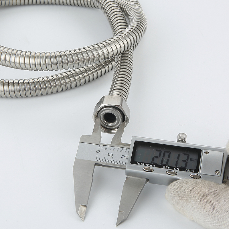 Душ маркуч от неръждаема стомана, модел 006, ръчна инсталация, номинално налягане 4 кг, работна температура 10°C