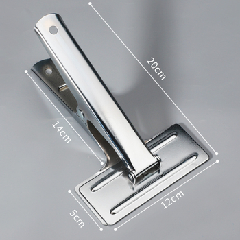 Nerūdijančio plieno klipas kuponams ir apskaitos dokumentams – Haiboxin ZD003