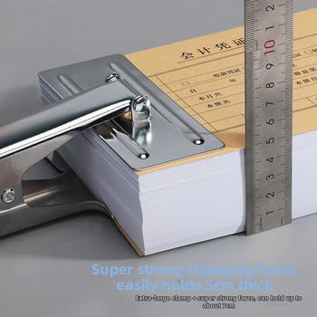 Nerūdijančio plieno klipas kuponams ir apskaitos dokumentams – Haiboxin ZD003