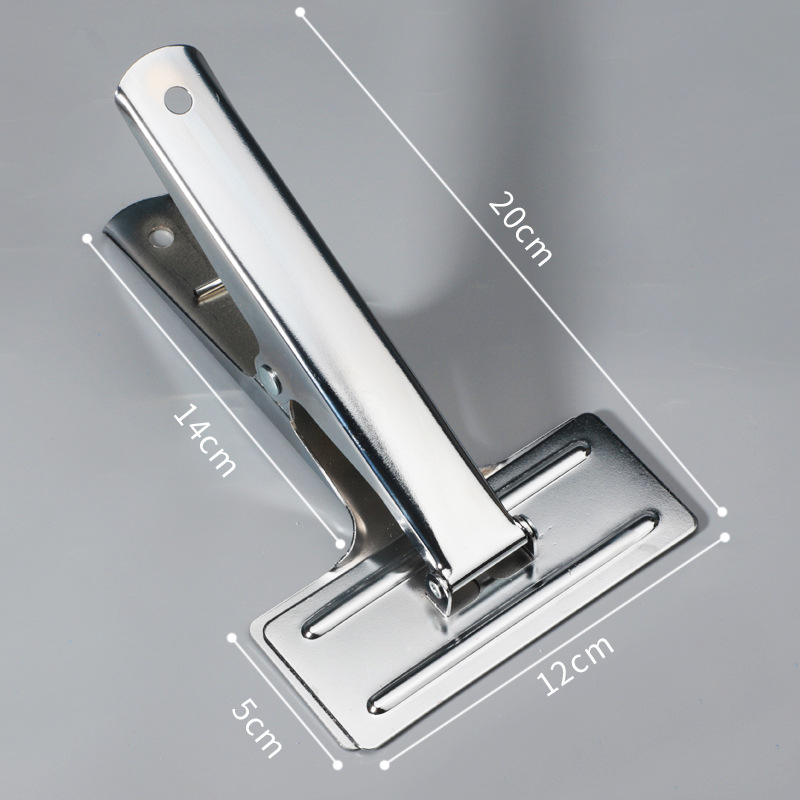 Неръждаем клип за ваучери и счетоводни документи – Haiboxin ZD003