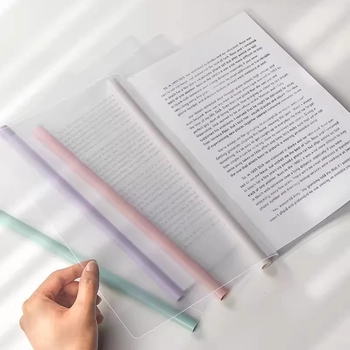 Mapă cu clemă de tragere, clip transparent, material PP, design îngroșat, logo personalizabil