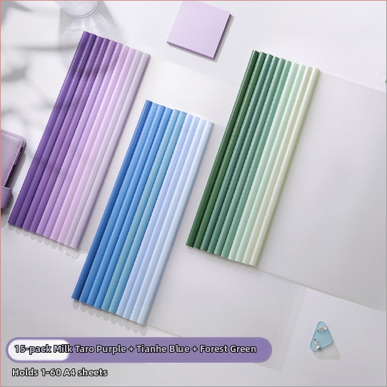 Dokumentų byla su traukimo strypo klipu, PP medžiaga, sustiprinta konstrukcija, logotipo spausdinimo galimybė